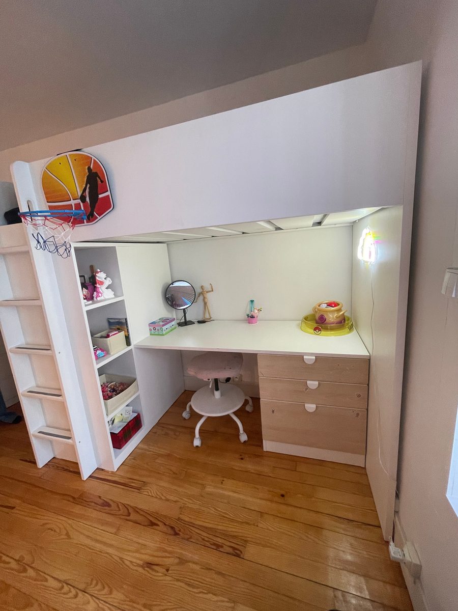 Chambre d’enfant, après l’intervention (vue 1)